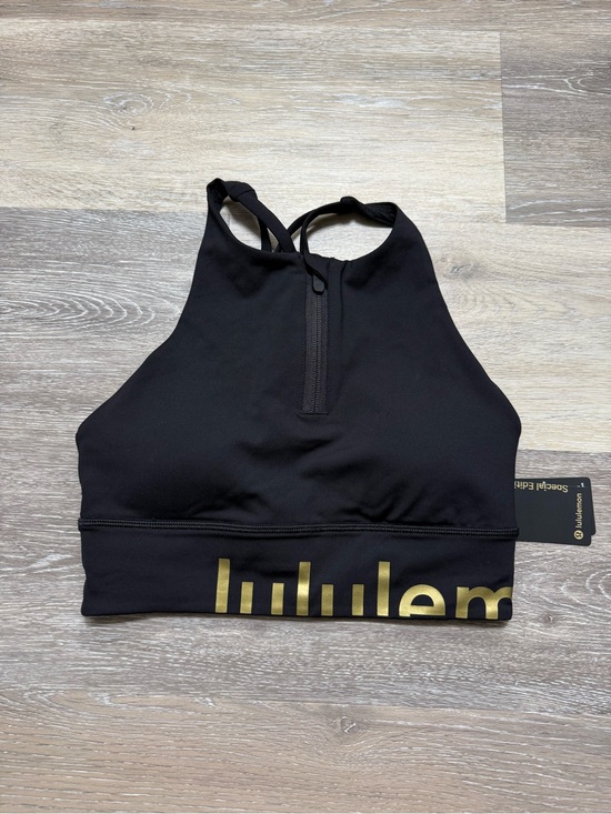 lululemon athletica Tops - Lululemon Energy Bra Zip Special Edition - Black
